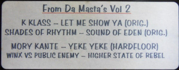 Various : From Da Masta's Vol 2 (12", Unofficial)