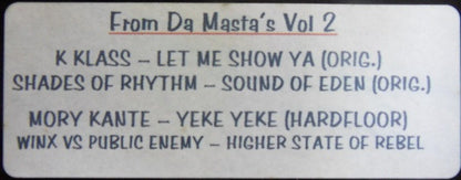 Various : From Da Masta's Vol 2 (12", Unofficial)