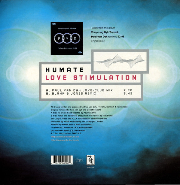 Humate : Love Stimulation (12")