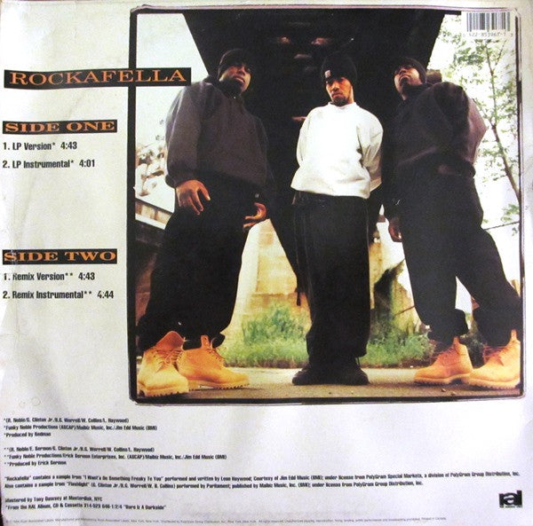 Redman : Rockafella (12", Single)