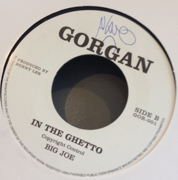 Dennis Brown, Big Joe : Satta Massagana / In The Ghetto (7", RE)