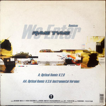 Ryme Tyme : We Enter (Remixes) (12")