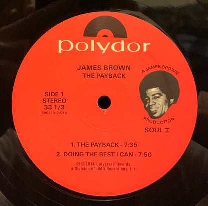 James Brown : The Payback (2xLP, Album, RE, Gat)