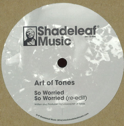 Art Of Tones / That Man Monkz : So Worried (12")