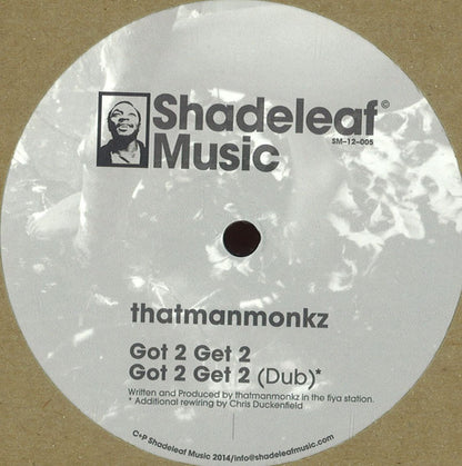 Art Of Tones / That Man Monkz : So Worried (12")