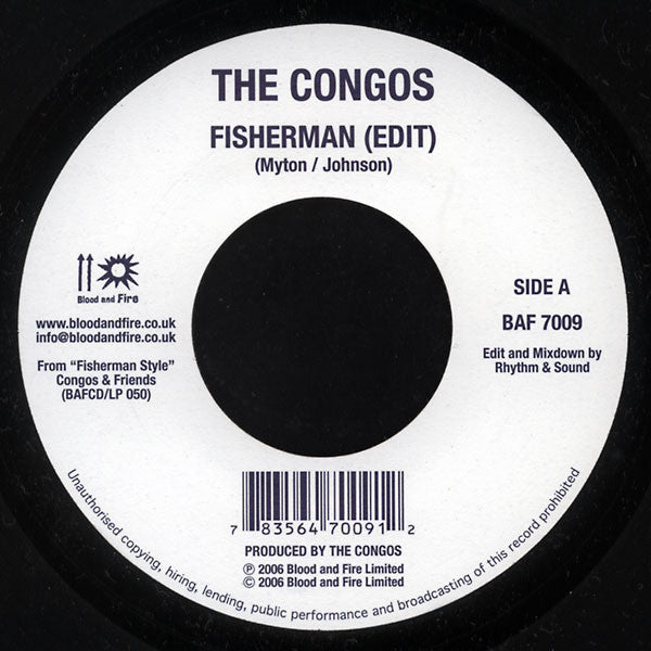 The Congos / Big Youth : Fisherman (Edit) / Feed A Nation (7")