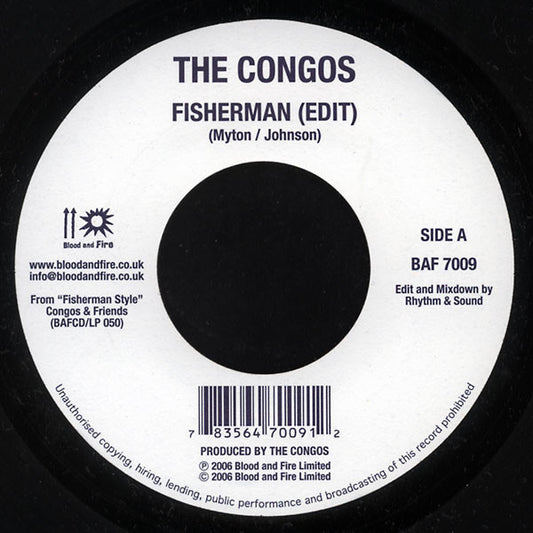 The Congos / Big Youth : Fisherman (Edit) / Feed A Nation (7")