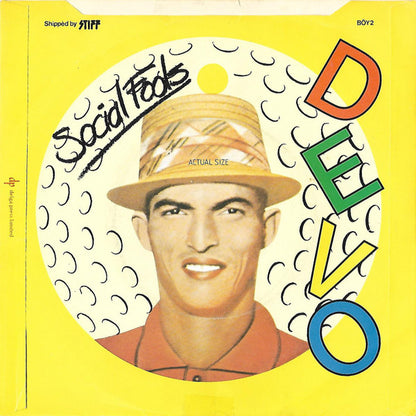 Devo : Be Stiff (7", Single, Pic)