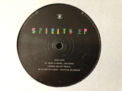 James Moor, Hess Is More, Valentín Huedo : Spirits (12", EP)