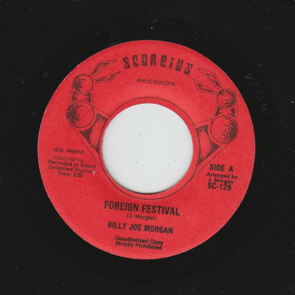 Billy Joe Morgan* : Foreign Festival (7")