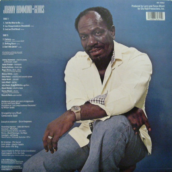 Johnny Hammond : Gears (LP, Album, RE, RM)