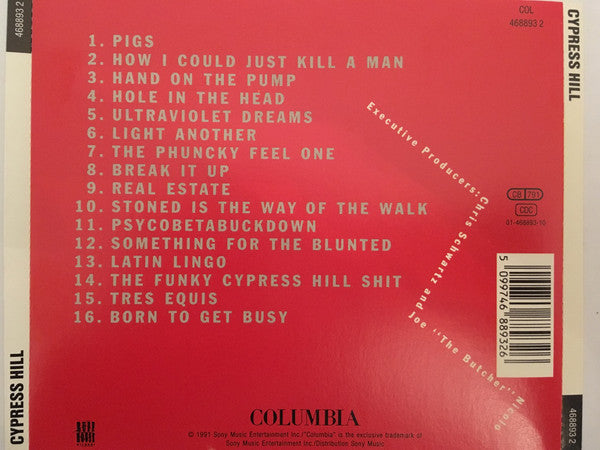 Cypress Hill : Cypress Hill (CD, Album)