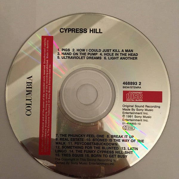 Cypress Hill : Cypress Hill (CD, Album)