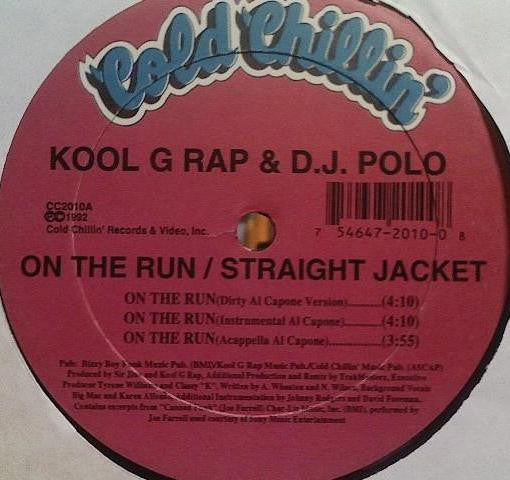 Kool G Rap & D.J. Polo : On The Run (12")