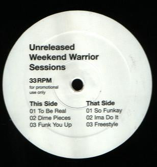 Biz Markie : Unreleased Weekend Warrior Sessions (12", Promo)