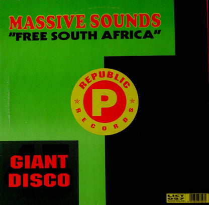 Massive Sounds : Free South Africa (12")