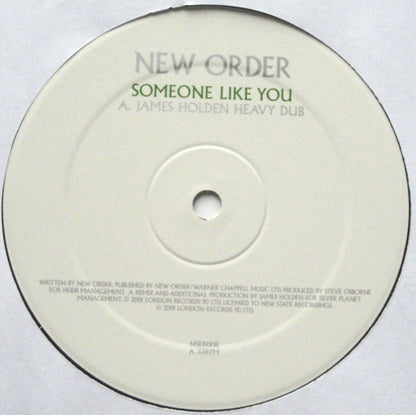 New Order : Someone Like You (12", RE)