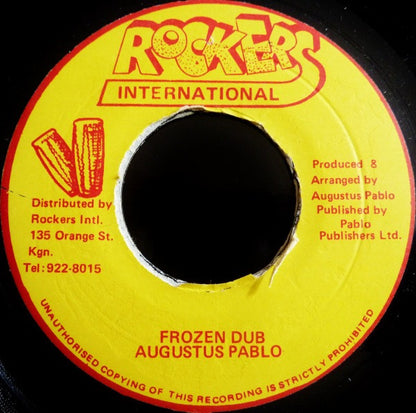 Augustus Pablo : Frozen Dub (7", RE)