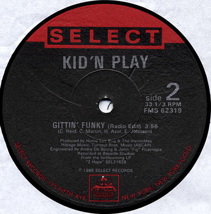 Kid 'N' Play : Gittin' Funky (12")