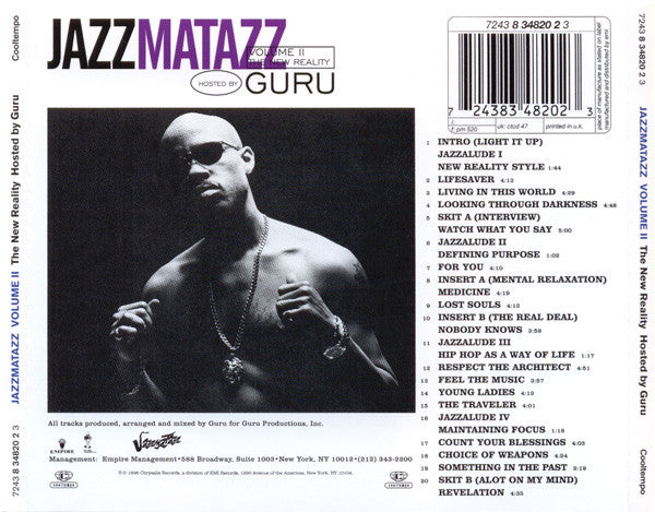 Guru : Jazzmatazz Volume II: The New Reality (CD, Album)