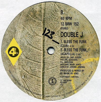 Double J (2) : Bless The Funk (12")
