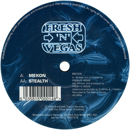 Fresh & Vegas : Mekon / Stealth (12")