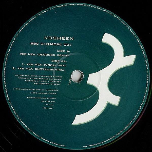 Kosheen : Yes Men (12")