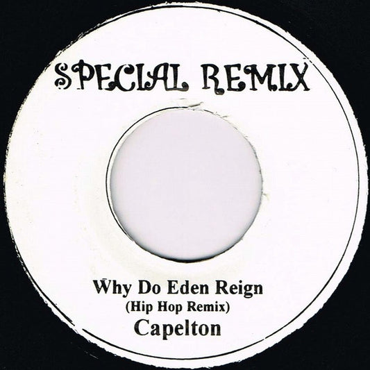 Capleton : Why Do Eden Reign (Hip Hop Remix) (7", MP, Unofficial)