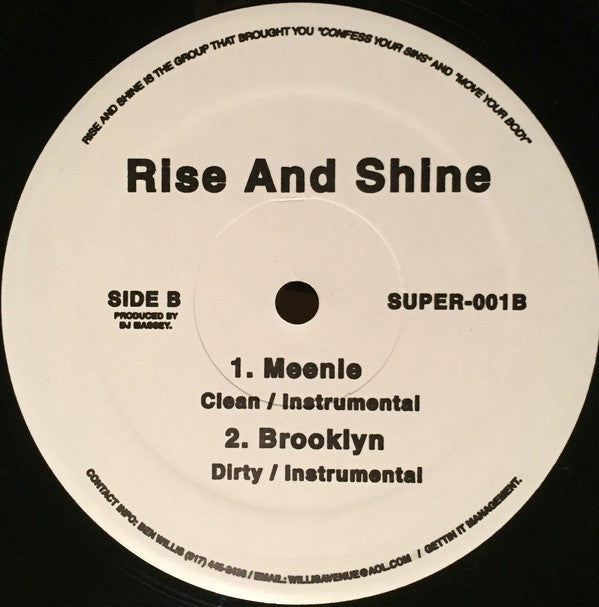 Rise & Shine (3) : Gotcha Back (12")