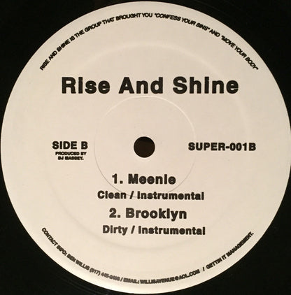 Rise & Shine (3) : Gotcha Back (12")