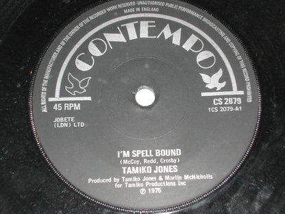 Tamiko Jones : I'm Spell Bound (7", Sol)