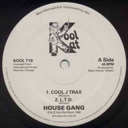 The House Gang Featuring Mike 'Hitman' Wilson* & Mr Lee* : Hit Trax II (12")