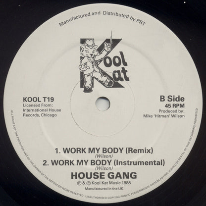 The House Gang Featuring Mike 'Hitman' Wilson* & Mr Lee* : Hit Trax II (12")