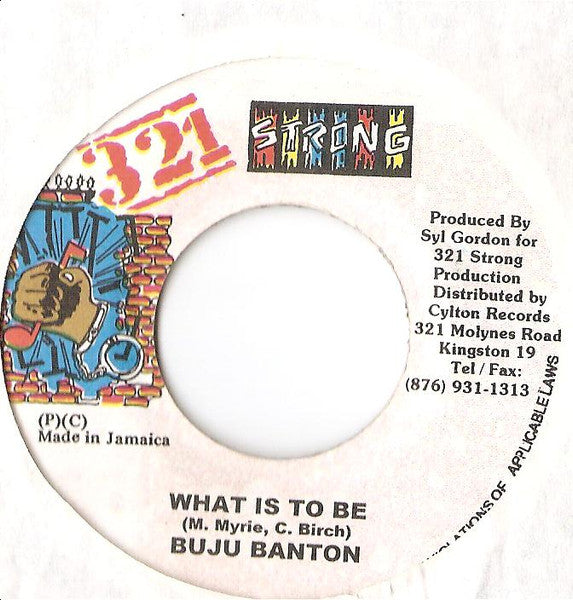 Buju Banton : What Is To Be (7")