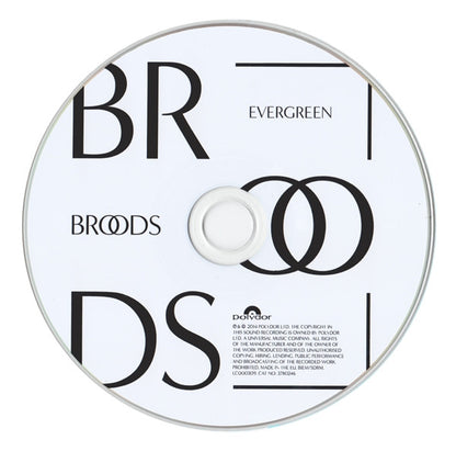 Broods : Evergreen (CD, Album)