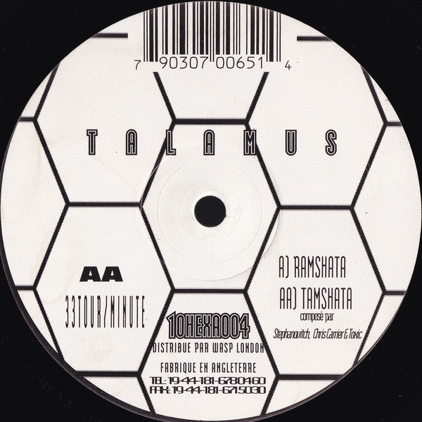 Talamus : Ramshata / Tamshata (10", Shape, Hex)