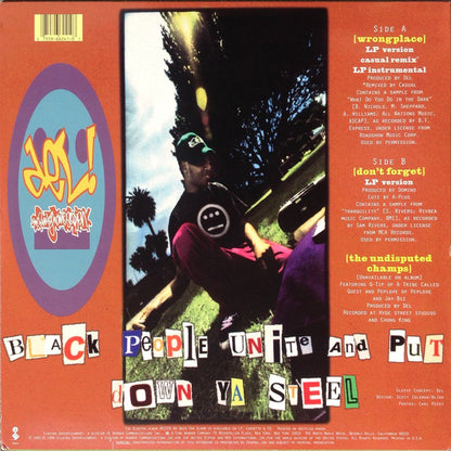 Del The Funky Homosapien* : Wrongplace (12")