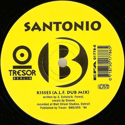 Santonio* : Clouds Of Thunder (12")