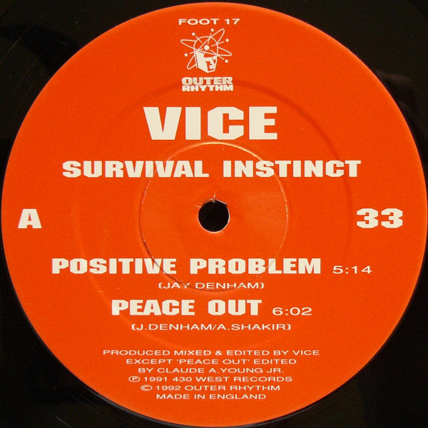 Vice : Survival Instinct (12")