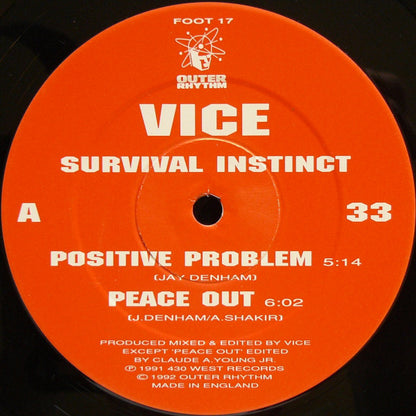 Vice : Survival Instinct (12")