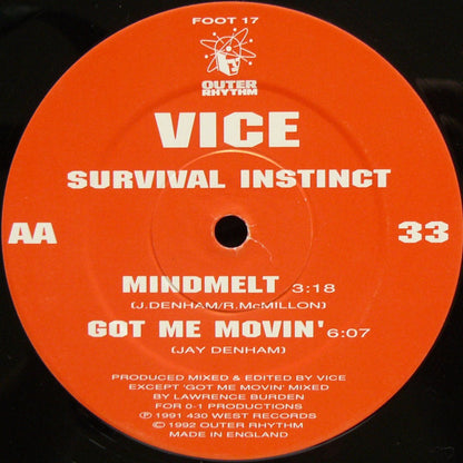 Vice : Survival Instinct (12")