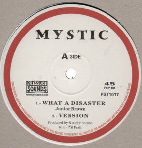 Junior Brown* / The Disciples (2) : What A Disaster / Disaster Remix (10", RE)