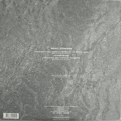 Mac Zimms : L'Annonce Des Couleurs (Vincent De Moor Remix) (12")