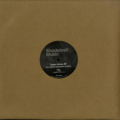 Four Walls (2) & Funkyjaws Vs Saine : Triple Stakes EP (12", EP)