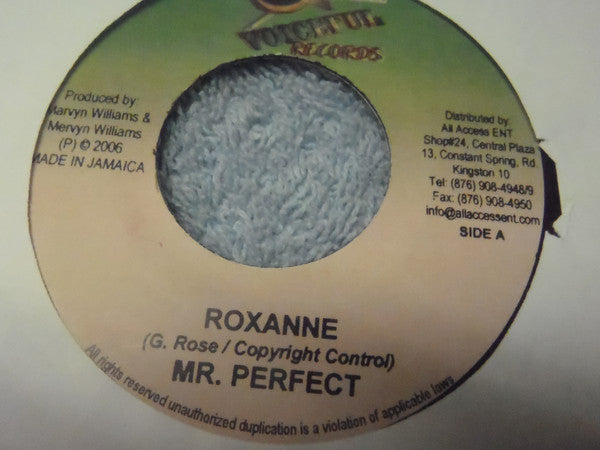 Perfect (5), Candy Man : Roxanne / Fight For Your Rights (7")