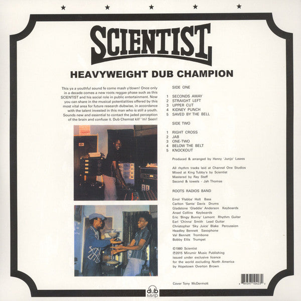 Scientist : Heavyweight Dub Champion (LP, Album, RE)