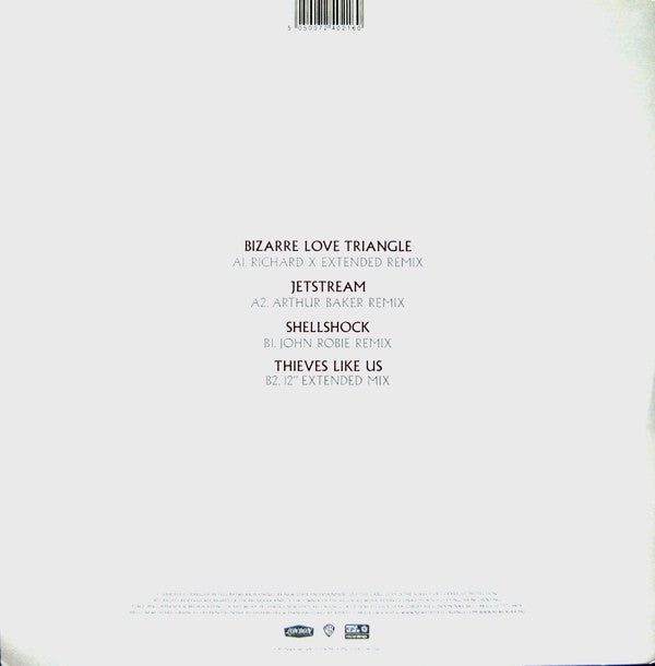 New Order : Bizarre Love Triangle / Jetstream / Shellshock / Thieves Like Us (12")