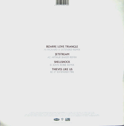 New Order : Bizarre Love Triangle / Jetstream / Shellshock / Thieves Like Us (12")