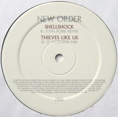 New Order : Bizarre Love Triangle / Jetstream / Shellshock / Thieves Like Us (12")