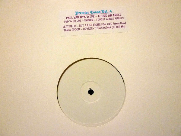 Various : Premier Toons Vol. 4 (12", Unofficial, W/Lbl)